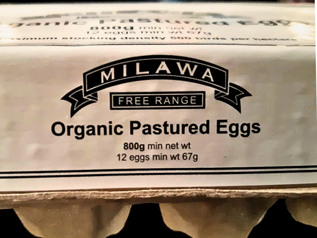 Milawa Free Range Egg Carton